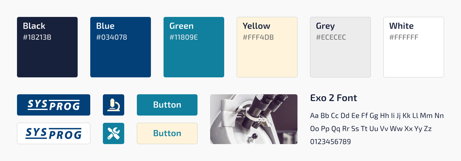 Example of a website style guide