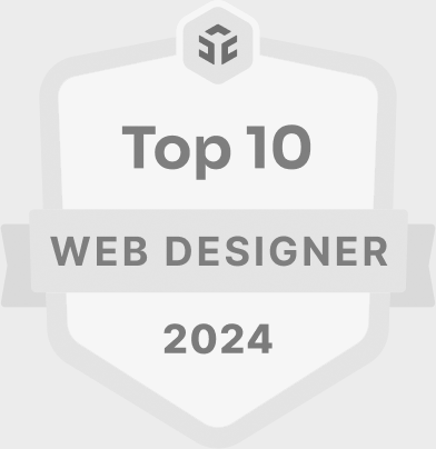 Top 10 web designer badge in inactive state