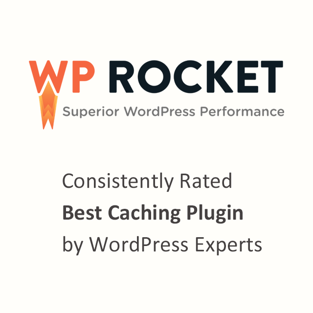 WP Rocket - WordPress Caching Plugin